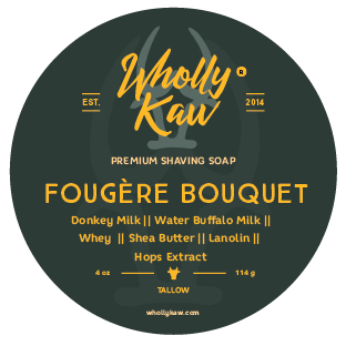 Wholly Kaw - Premium Shave Soap - Fougère Bouquet  