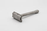 Yates Precision Manufacturing - Model 921-M Double Edge Safety Razor with Mid-Level Plate - Stonewashed