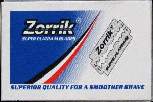 Zorrik - Super Platinum Double Edge Razor Blades - Pack of 5 Blades