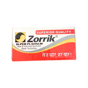 Zorrik - Super Platinum Razor Blades - 10 Pack