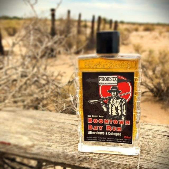 Phoenix Artisan Accoutrements - Aftershave Cologne - Boomtown Bay Rum