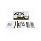 Astra - Superior Platinum Double Edge Razor Blades - Pack of 5 Blades 