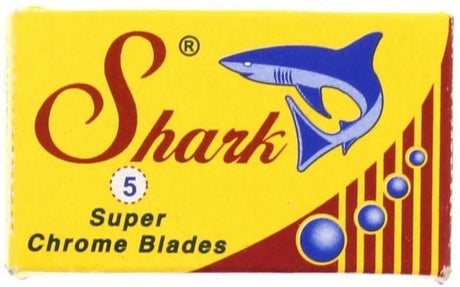 50 Shark Super Chrome Double Edge Safety Razor Blades