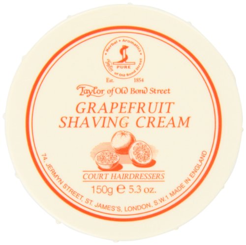 Taylor of Old Bond Street Shaving Cream Bowl, Grapefruit, 5.3 Ounce