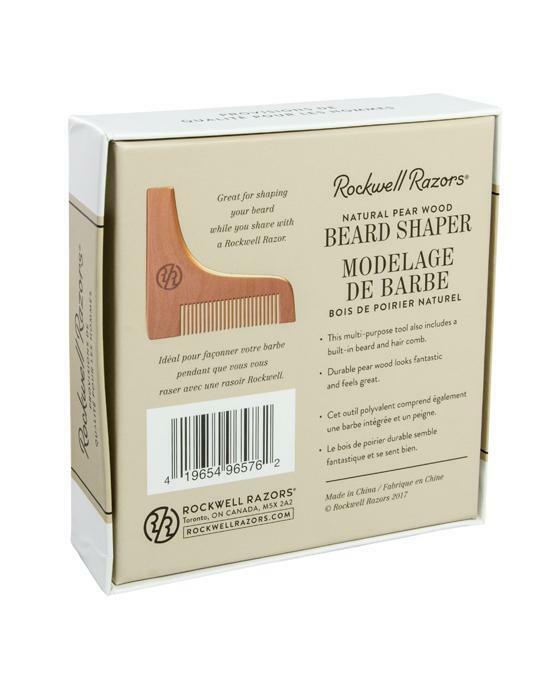 Rockwell Razors Beard Shaper Tool.  Real wood