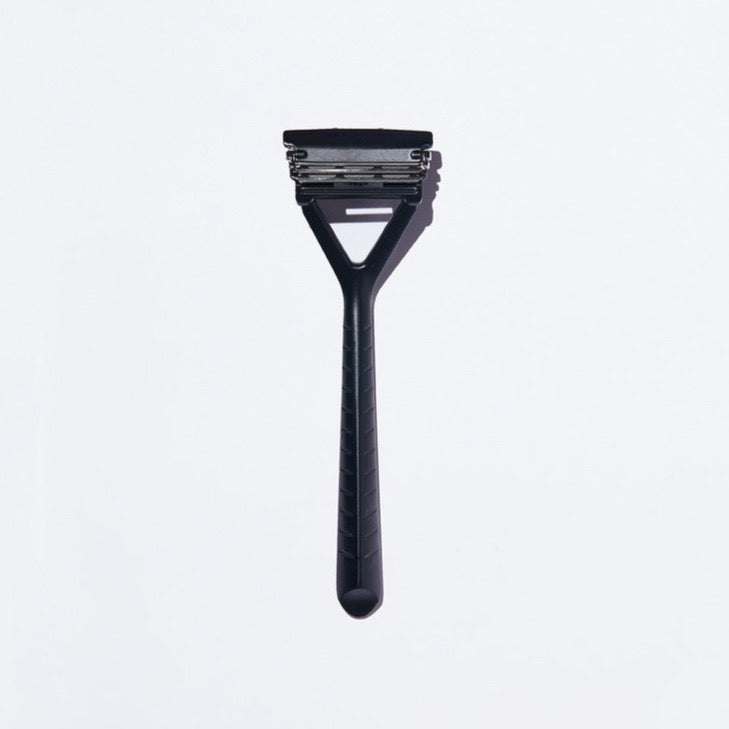 The Leaf Pivoting Head Razor - Black - Leaf