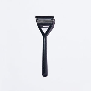 The Leaf Pivoting Head Razor - Black - Leaf