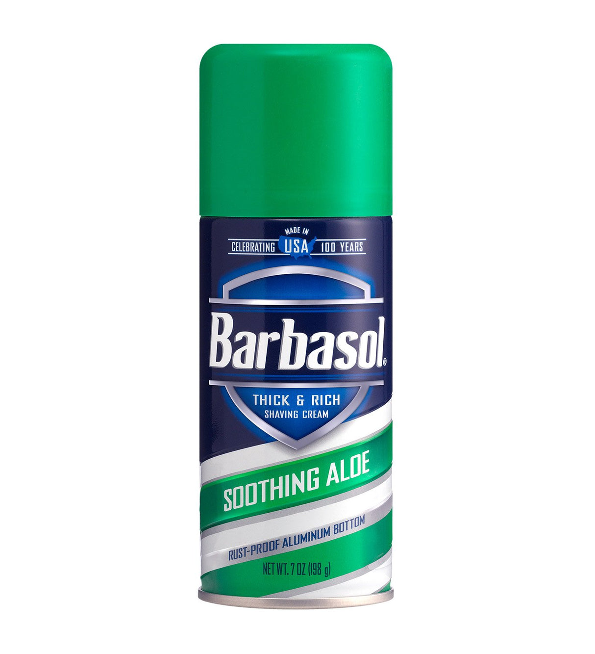 Barbasol - Soothing Aloe Thick & Rich Shaving Cream - 7 Ounces
