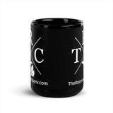 TRC - Black Glossy Mug