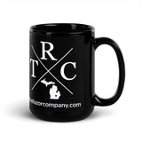 TRC - Black Glossy Mug