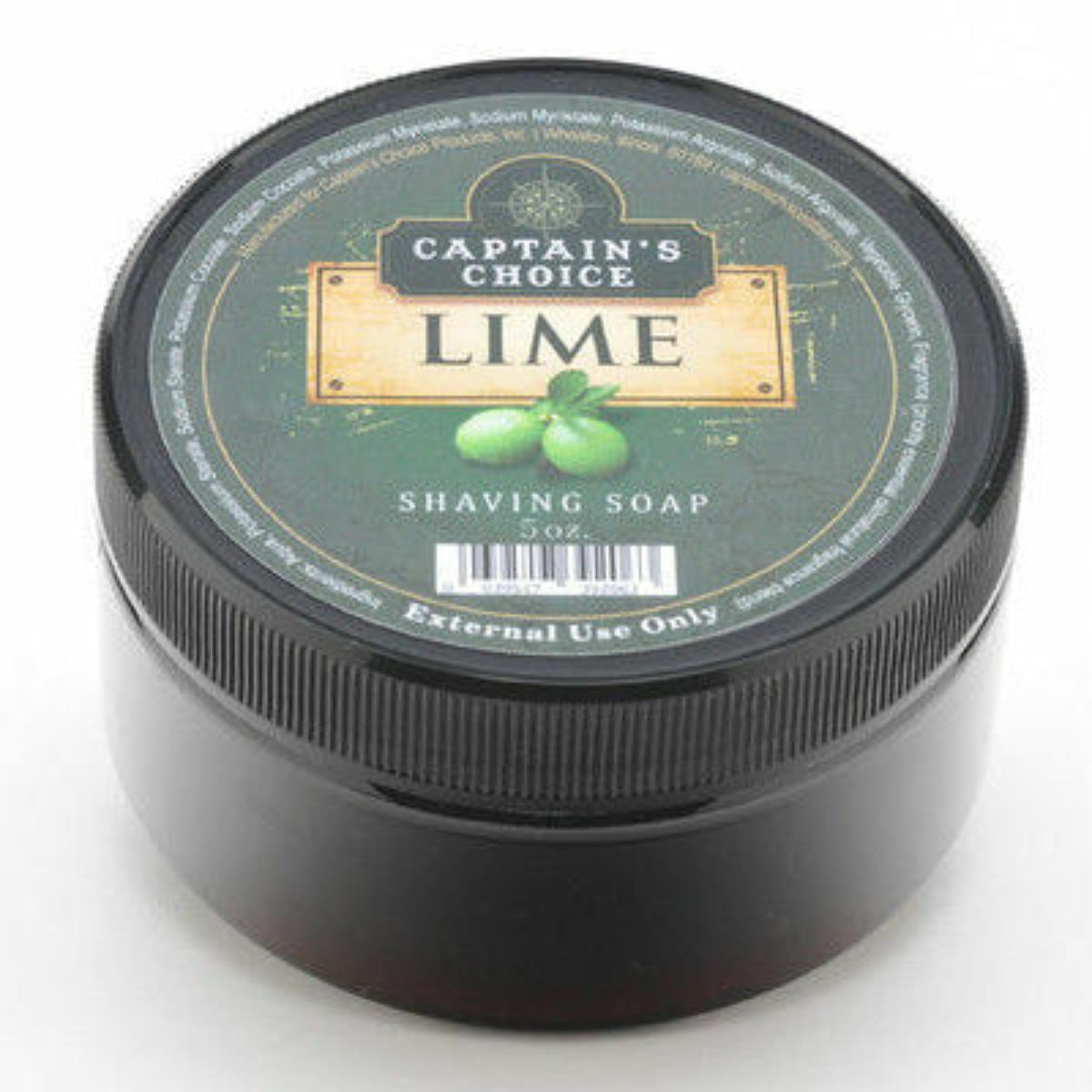 Captain's Choice Lime Shaving Soap 5oz