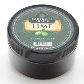 Captain's Choice Lime Shaving Soap 5oz