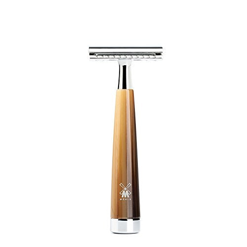 Muhle - Horn Brown Resin - Safety Razor – LISCIO R142 SR Closed Comb