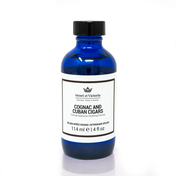 Henri et Victoria - After Shave Splash – Cognac and Cuban Cigars