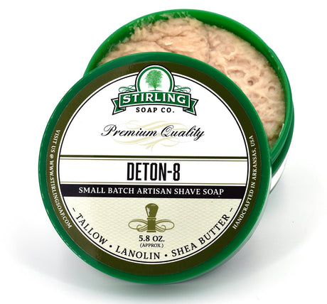 Stirling Soap Company - Deton-8 - Shave Soap