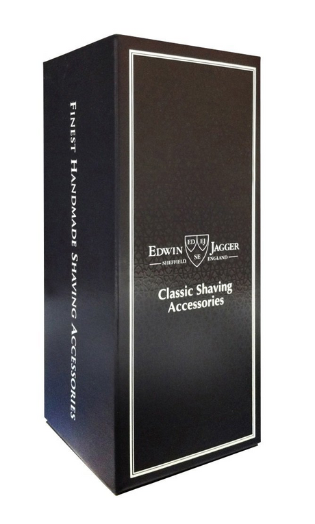 Edwin Jagger - Double Edge Safety Razor - Black Handle - DE86