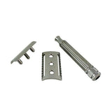 Fatip Testina Gentile DE Safety Razor - Grande Black Chrome 42123