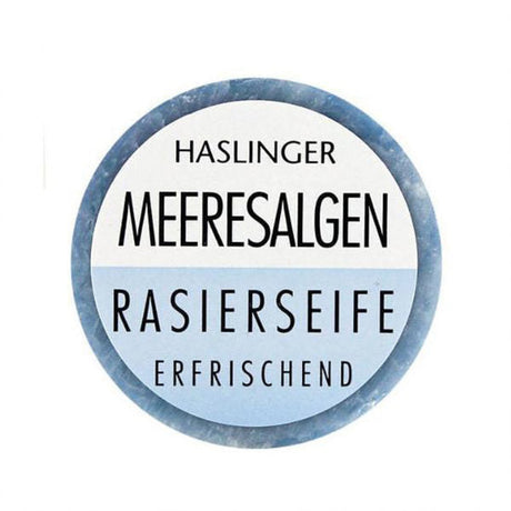 Haslinger Seaweed Shave Soap 60g