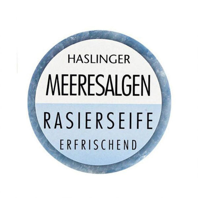 Haslinger Seaweed Shave Soap 60g