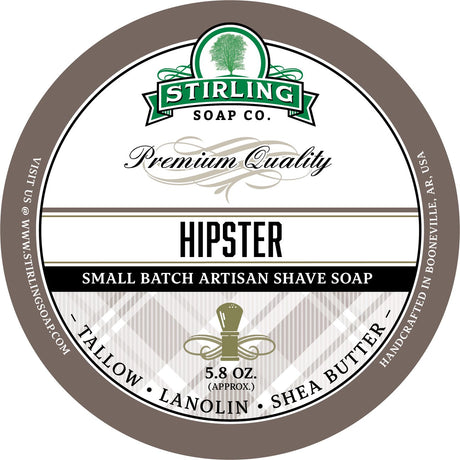 Stirling Soap Company - Shave Soap - Hipster