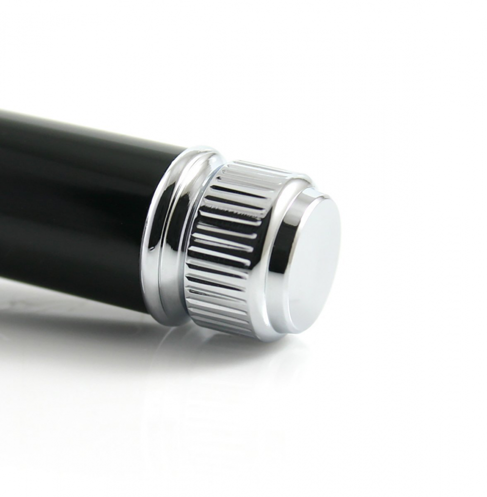 Edwin Jagger - Double Edge Safety Razor - Black Handle - DE86