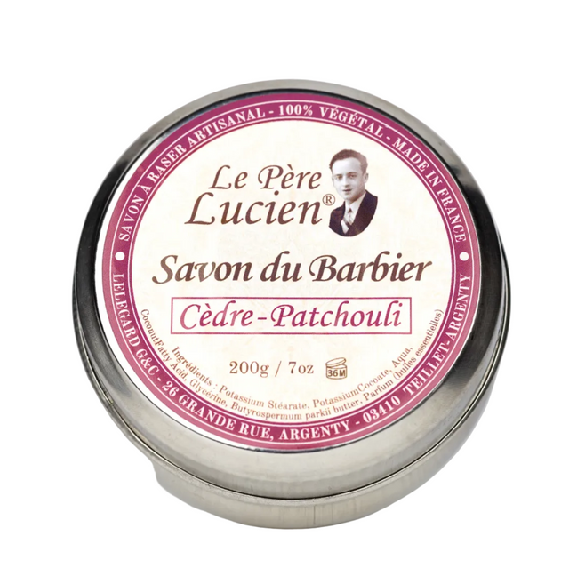 Le Père Lucien Cedar Patchouli Shaving Soap 200g