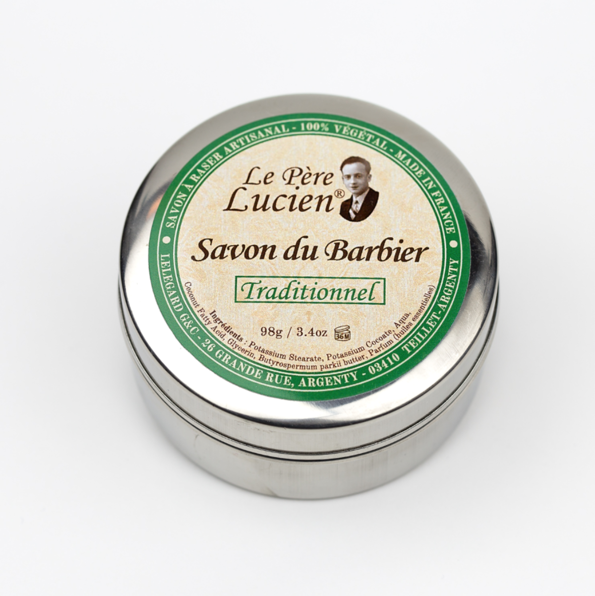Le Père Lucien Traditional Barber Shaving Soap 98g