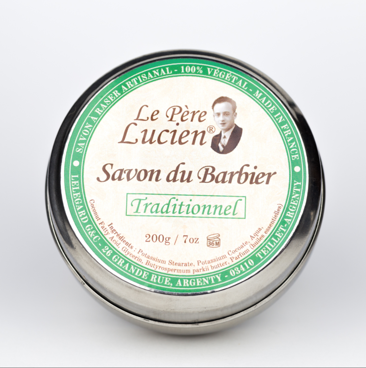 Le Pere Lucien Traditional Barber Shave Soap 200g