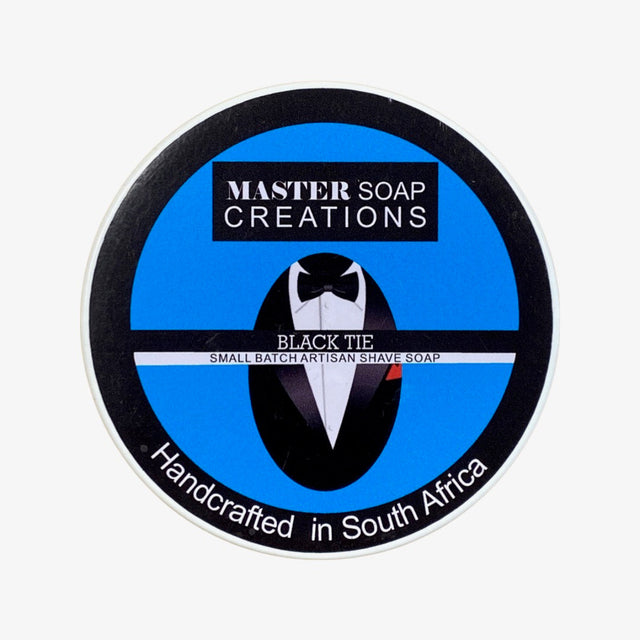 Master Soap Creations Black Tie Shaving Soap 6oz
