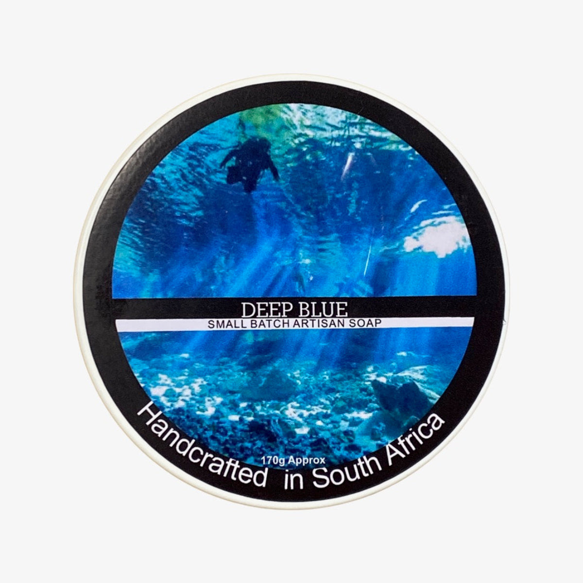 Master Soap Creations Deep Blue Shaving Soap 6oz