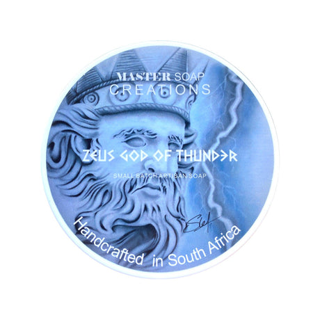 Master Soap Creations Zeus God Of Thunder Shaving Soap 6oz