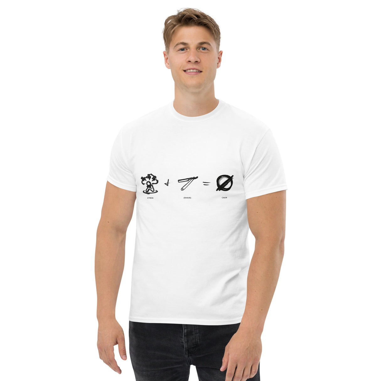 Løthur - Stress | Shave | Calm - Classic T-Shirt