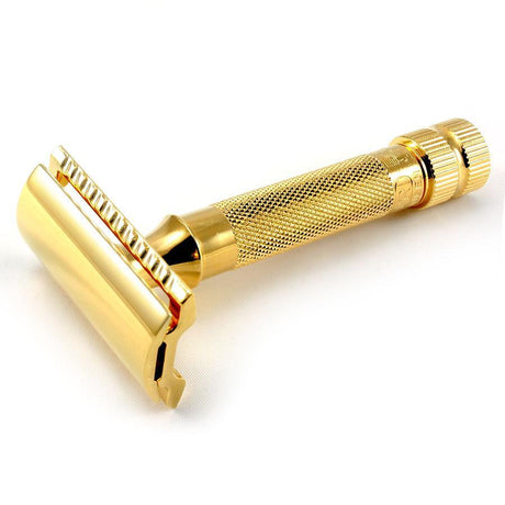 Merkur 34G Straight Bar HD Gold Safety Razor