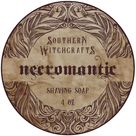 Southern Witchcrafts Shave Soap - Necromantic - Vegan