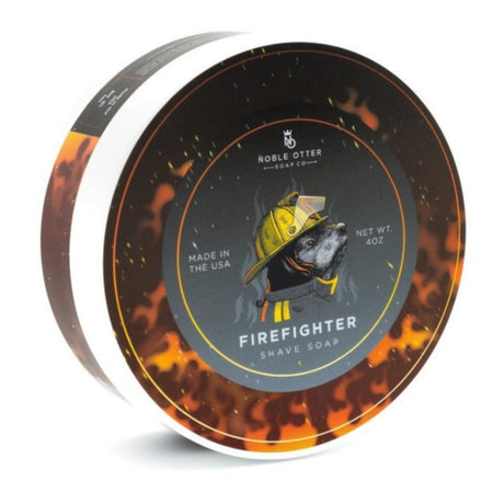 Noble Otter Firefighter Limited Edition Shave Soap 4oz