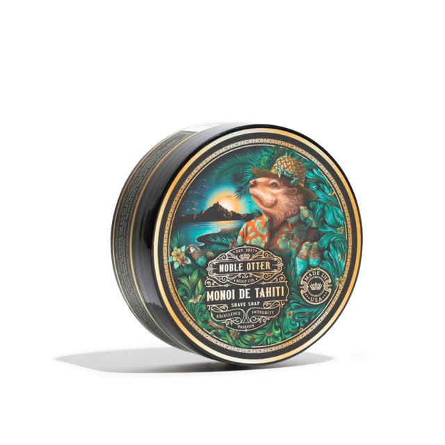 Noble Otter Monoi de Tahiti Limited Edition Shave Soap 4oz