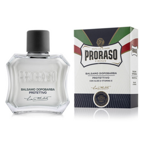 Proraso Blue Aftershave Balm Aloe Vera & Vitamin E 100ml