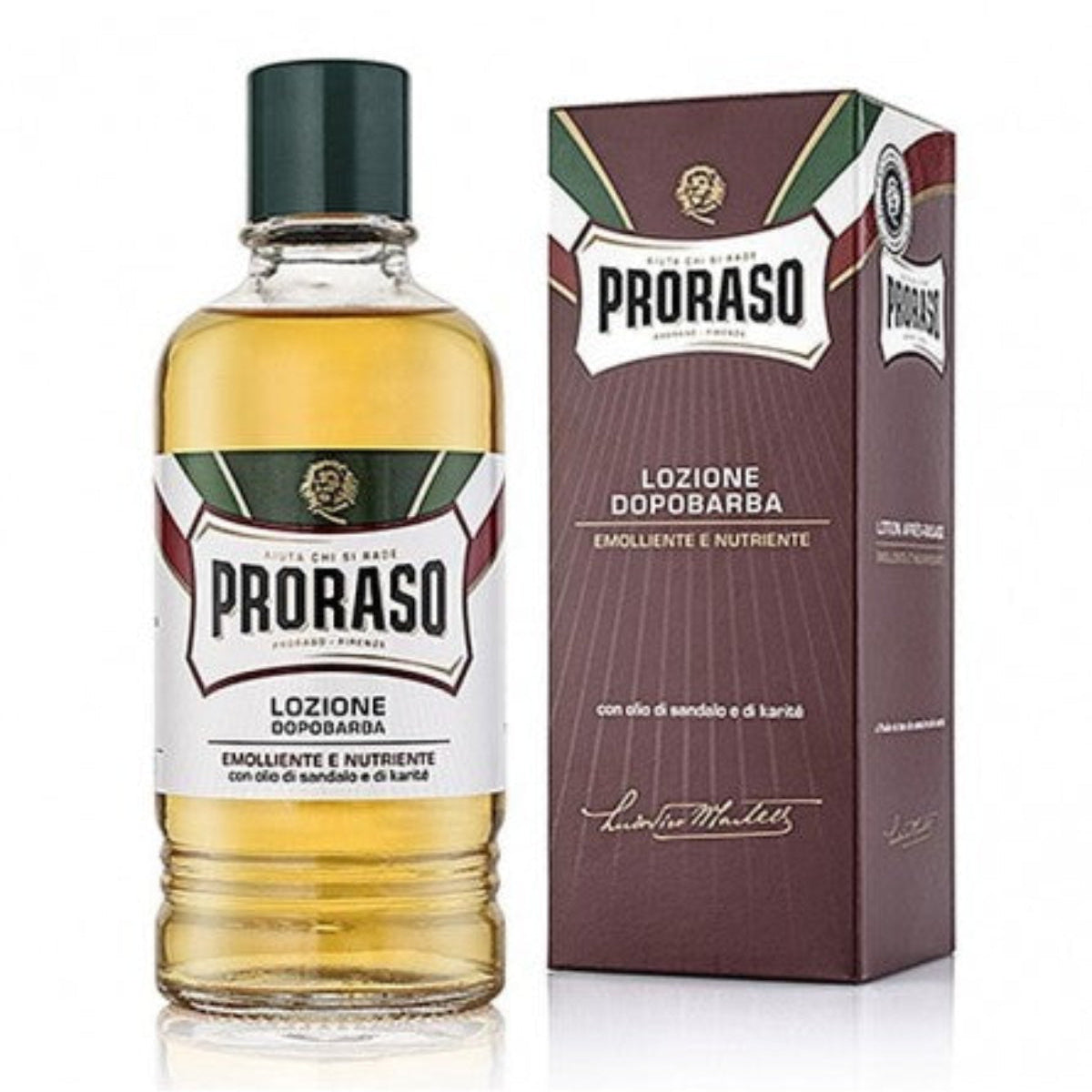 Proraso Red Sandalwood Aftershave Splash Barber Size 400ml