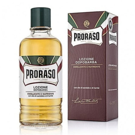 Proraso Red Sandalwood Aftershave Splash Barber Size 400ml