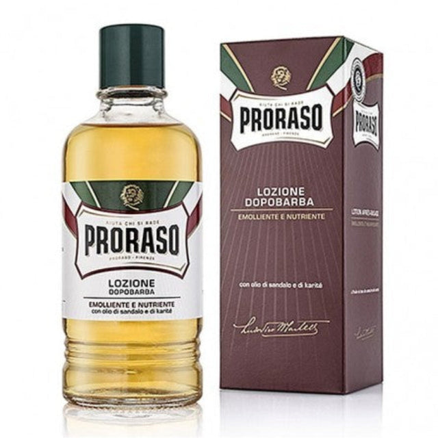 Proraso Red Sandalwood Aftershave Splash Barber Size 400ml