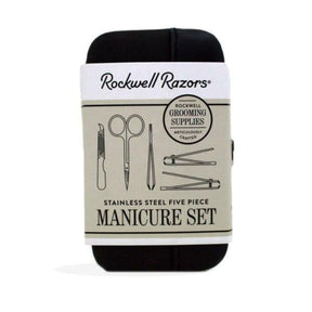 Rockwell Razors Stainless Steel 5 Piece Manicure Set