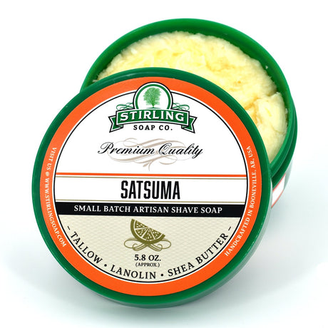 Stirling Soap Company - Shave Soap - Satsuma
