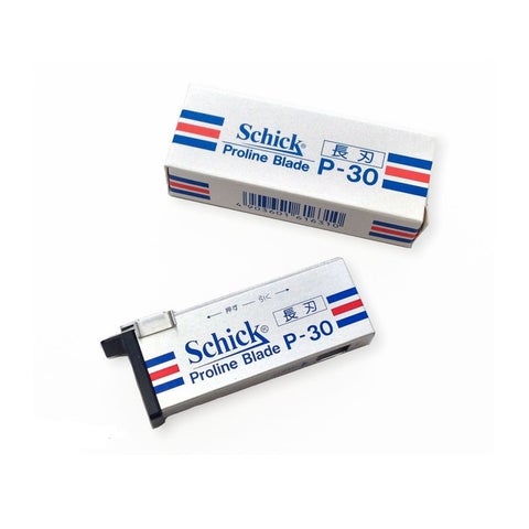 Schick - P-30 Proline Artist Club Style Blades - 30 Pack – The 