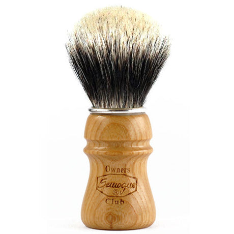 Semogue Owners Club - 2 Band Badger - Ash Wood Shaving Brush