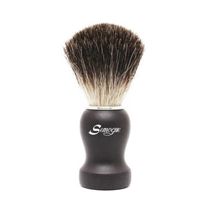 Semogue Pharos-C3 Pure Black Badger Shaving Brush - Black