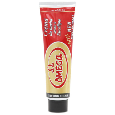 Omega - Shaving Cream With Eucalyptus Oil In Tube - 150 M