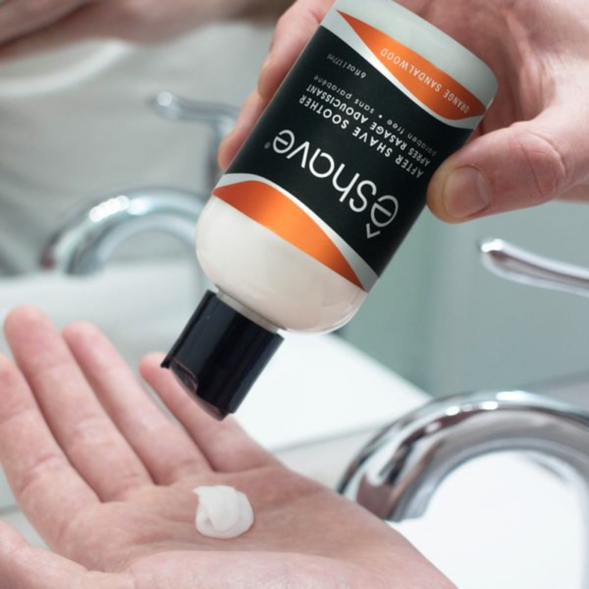êShave Orange Sandalwood Aftershave Splash Soother 6oz
