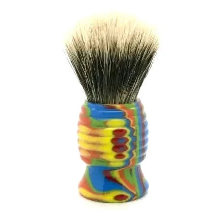 Shavemac - Shaving Brush Silvertip 2 Band Badger 24mm/52mm Handle 84 Disco color