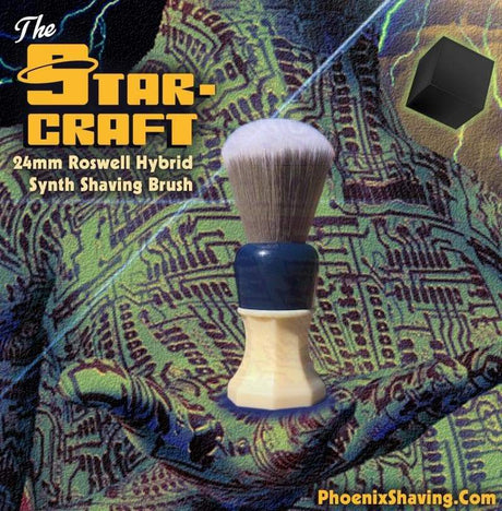 Phoenix Artisan Accoutrements - 24mm Roswell Synth Brush - The Starcraft