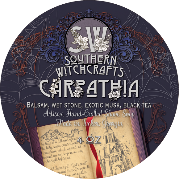 Southern Witchcrafts Shave Soap - Carpathia - Vegan